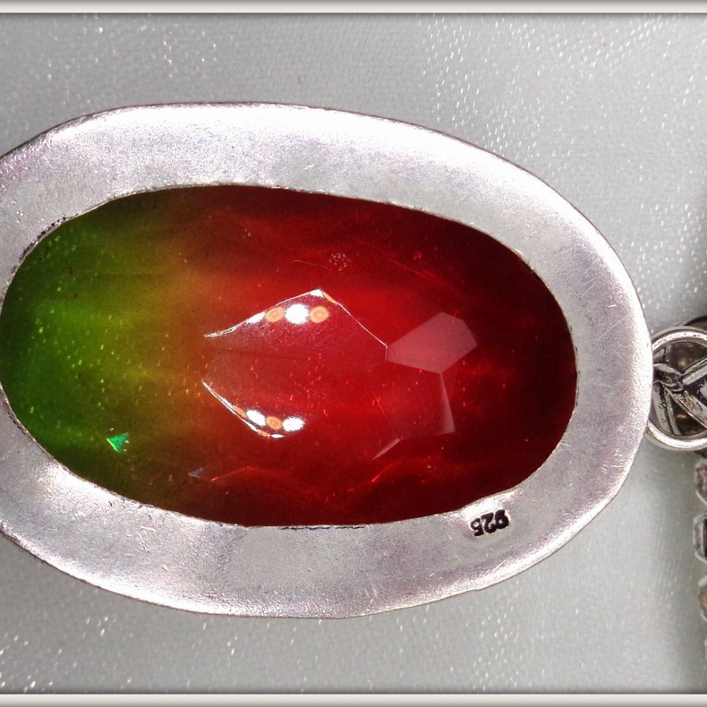 High Grade Handcrafted Oval Shape Multicolor Tour… - image 5